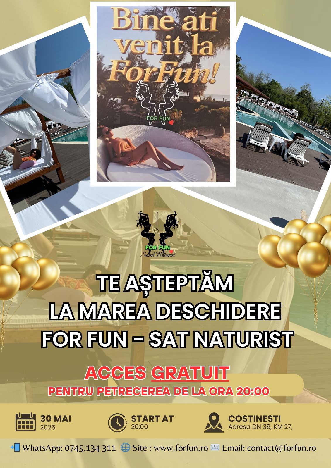 MAREA DESCHIDERE FORFUN