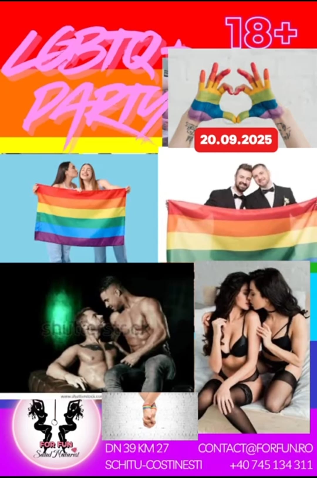 🌈✨ LGBTQ+ Naturist Pride Party ✨🌈