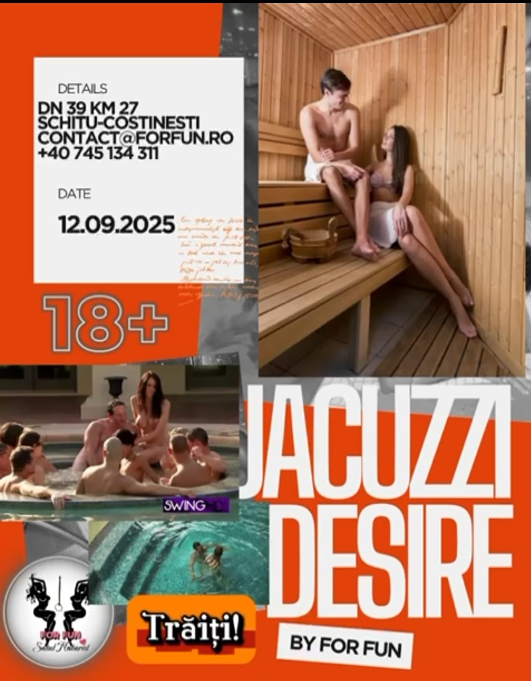 🍾🔥 Jacuzzi Desire & Swing Party 🔥🍾
