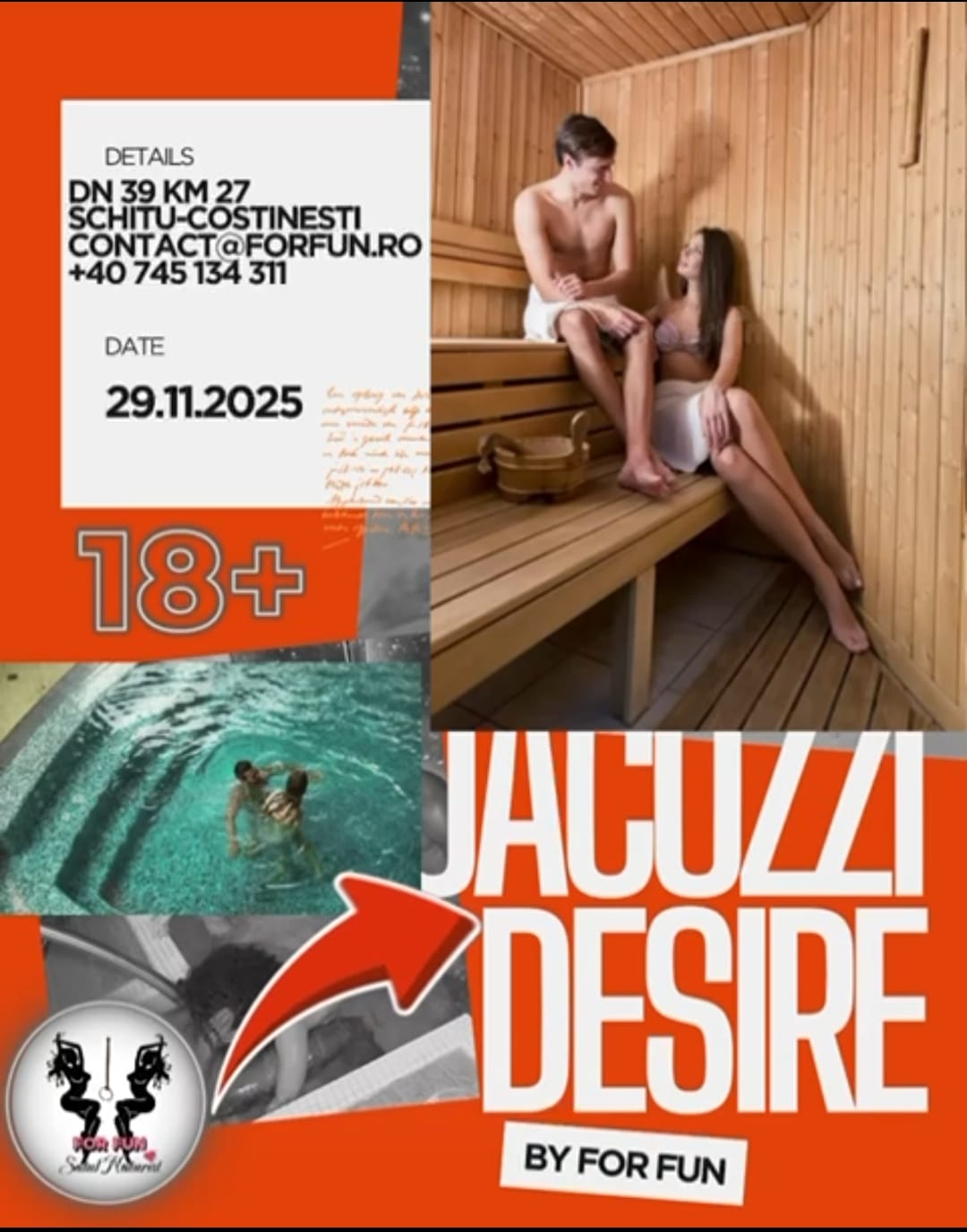 🍾🔥 Jacuzzi Desire & Champagne Swing Party 🔥🍾