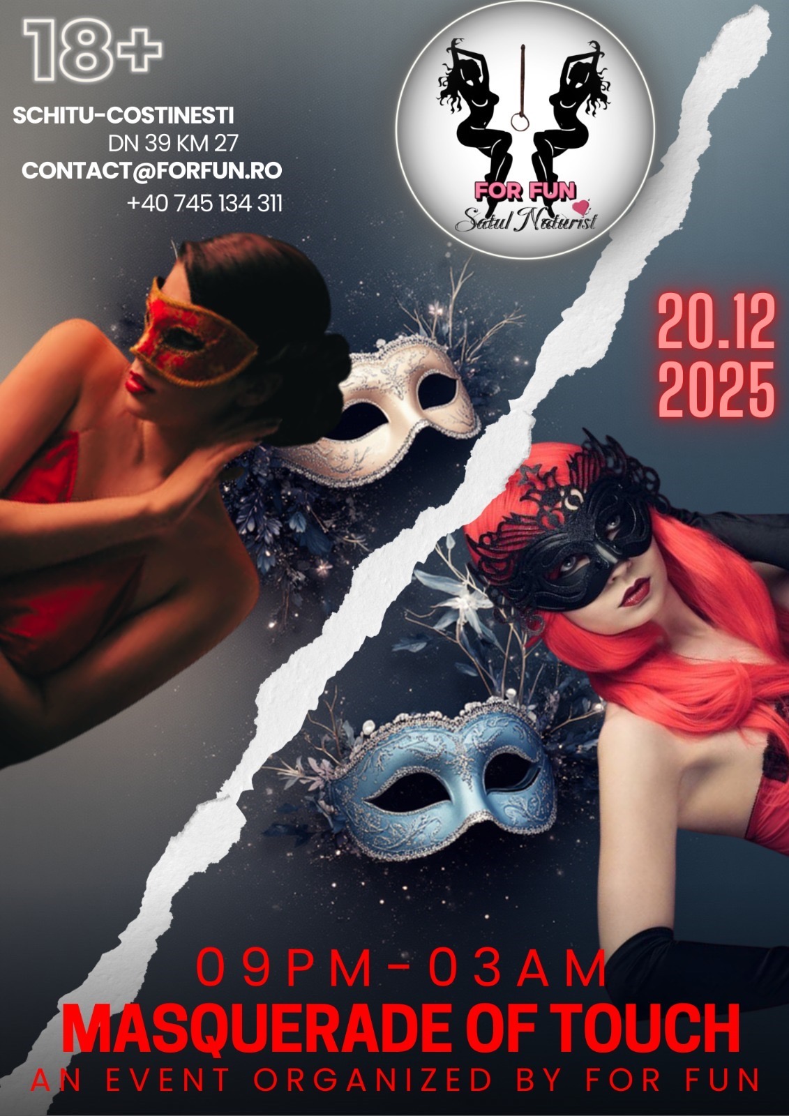 MASQUERADE OF TOUCH – BALUL MĂȘTILOR SENZUALE
