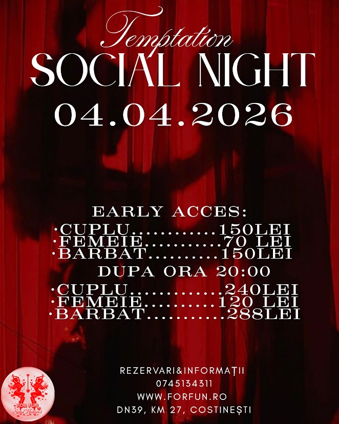 TEMPTATION SOCIAL NIGHT