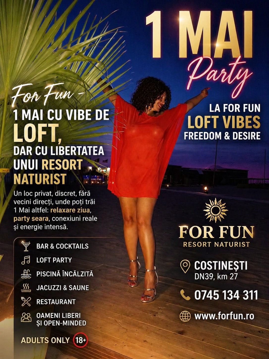 1 Mai la For Fun – LOFT Vibes, Freedom & Desire