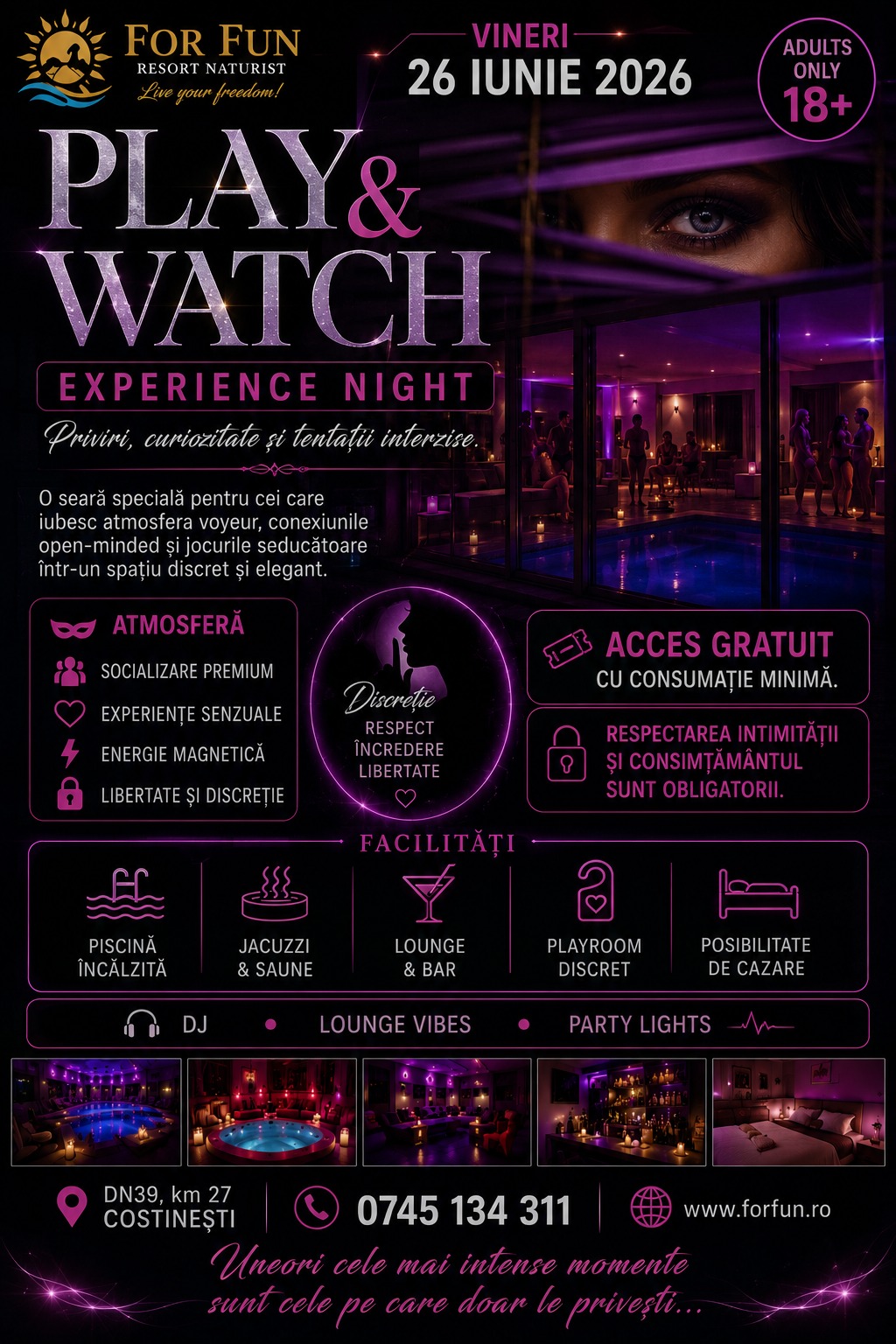 ⭐ PLAY & WATCH EXPERIENCE NIGHT