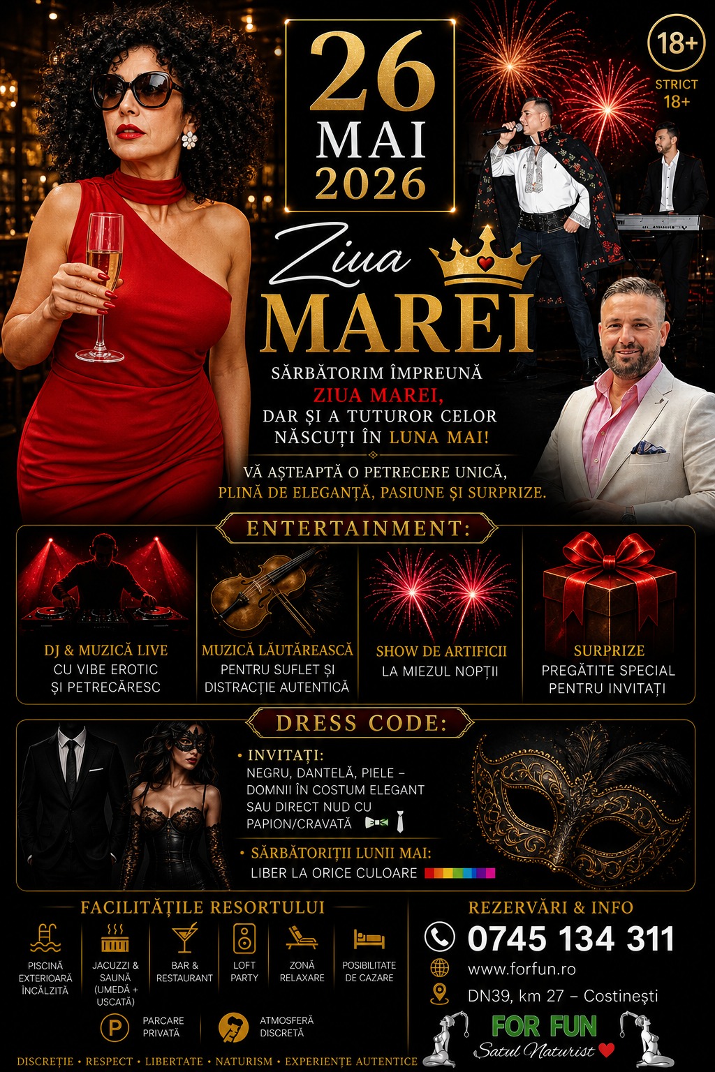 Birthday Swing Party – Ziua Marei & Sărbătoriții lunii Mai