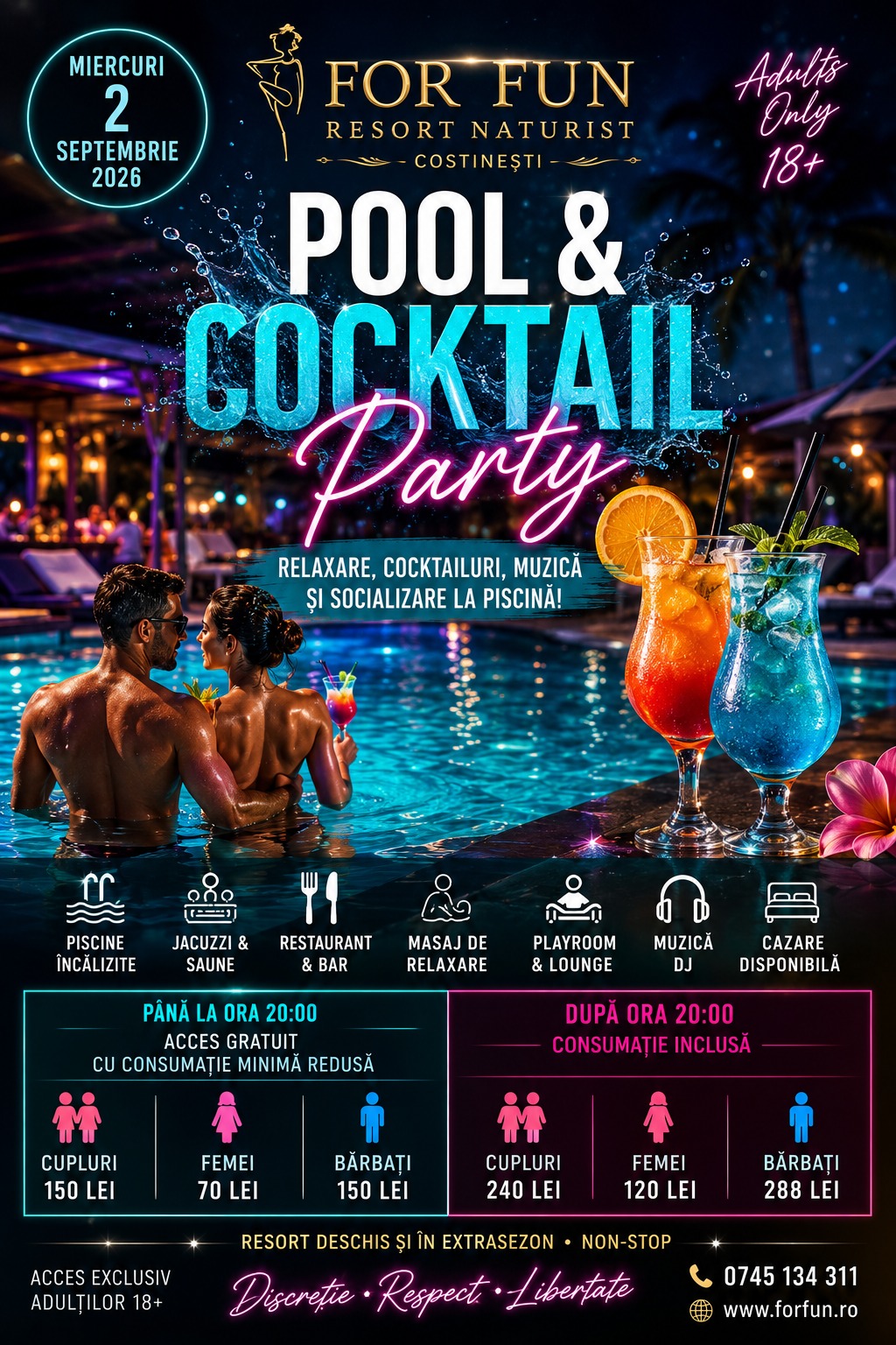 💦 POOL & COCKTAIL PARTY 🍹
